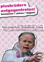Piusbrüdern entgegentreten!
