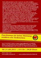 Flyer Rückseite