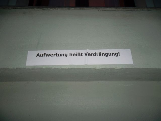 gegen Aufwertung
