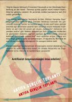 Flyer Rückseite / Türkisch