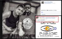 Bild 9 Preibisch und "Contare" auf der Spaceparade, Bild von Facebook