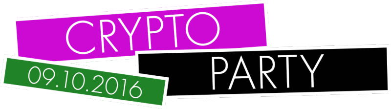 Crypto Party 09.10.2016