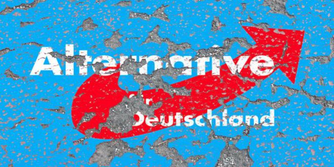 AfD-Logo im Dreck